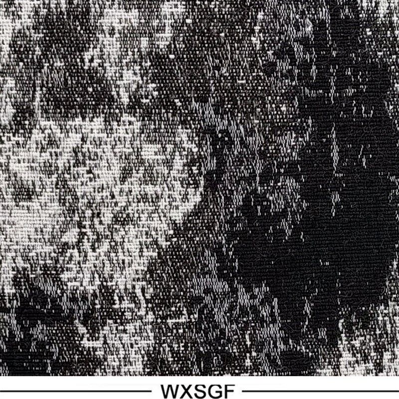 新中式黑白色抽象水墨靠包抱枕样板间售楼处卧室客厅沙发方枕腰枕