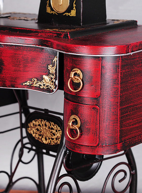 复古工业风装饰摆件拍摄道具服装店咖啡馆摆设橱窗陈列老式缝纫机