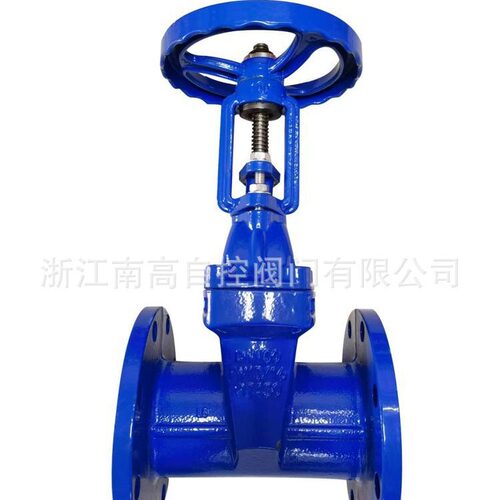 Z41X-16Q法兰软密封明杆闸阀弹性座封闸阀法兰橡胶阀DN50浙江南高