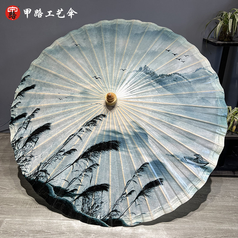 甲路油纸伞防雨防晒手工道具古代传统男女实用纸伞古风雨伞汉服伞,家居饰品,工艺伞,淘宝优惠券,粉丝福利购,淘宝优惠卷