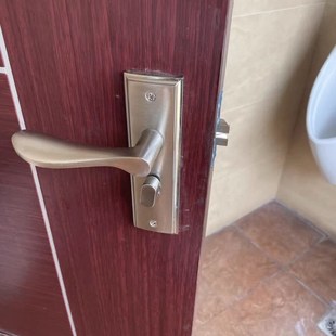 单舌门锁家用通用型卧室房间室内房门木门锁具门把手老式换锁手柄
