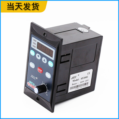 JSCC精研SF120E/SF200E单相220V调速器 数显面板式智能MUC调速器