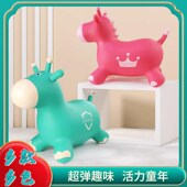 儿童跳跳马充气马宝宝婴幼儿坐骑加大加厚玩具小马大人可坐摇摇马