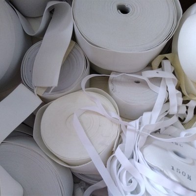 粤海辅料 扁松紧带强拉力多种规格 弹力橡筋论斤称 便宜益街坊