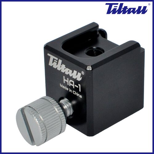 全金属闪光灯底座摄影冷靴座热靴座1/4螺丝接口 Tiltall-HA1
