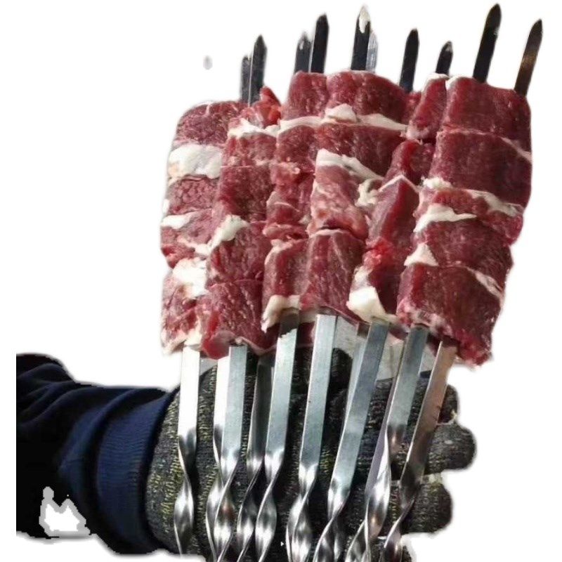 可以烤1斤的大串不锈钢商用烧烤针签新疆1厘米宽度公分羊肉串,厨房/烹饪用具,烧烤夹/叉/铲/针,淘宝优惠券,粉丝福利购,淘宝优惠卷
