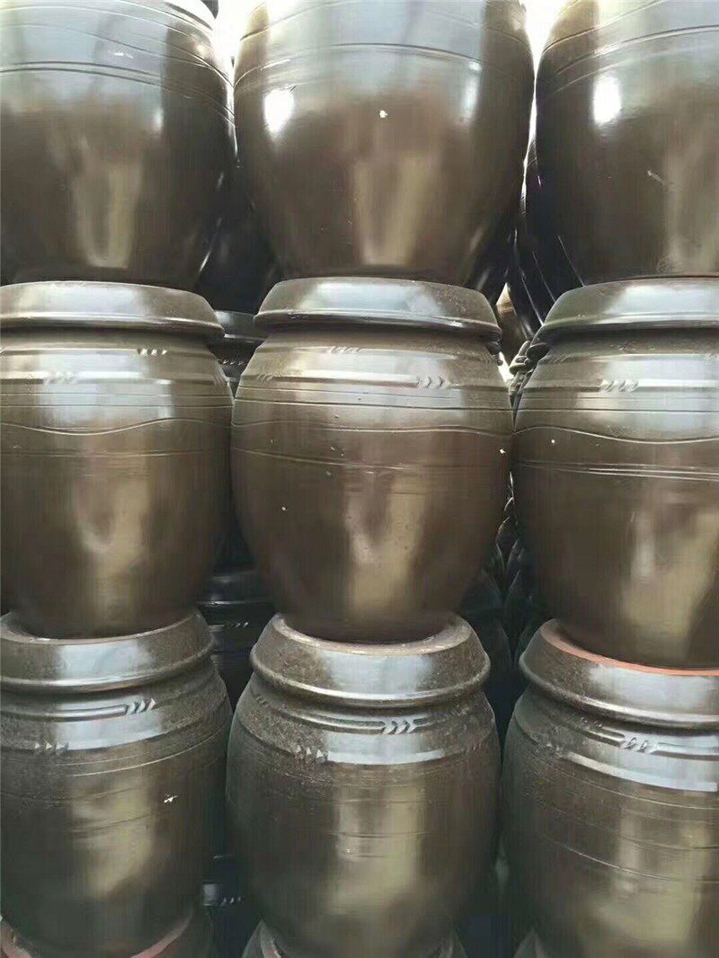 韩国进口长寿无公害大小陶瓷坛子腌制泡菜装米多功能米缸大酱罐子