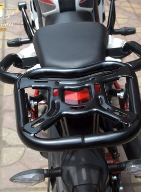 适用于贝纳利红宝龙后货架TNT150I尾架尾箱架后备箱架改装配件