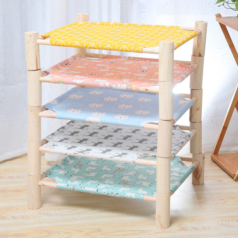 猫咪吊床夏季透气猫窝可拆洗四季通用实木猫床毯子防潮狗窝宠物垫,宠物/宠物食品及用品,狗窝/屋/帐篷/沙发,淘宝优惠券,粉丝福利购,淘宝优惠卷