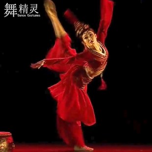 汉唐古典舞剧目服装虞歌舞蹈服艺考服飘逸裙裤汉风丽影演出服古风