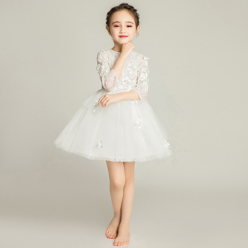 儿童礼服公主裙女童蓬蓬裙小花童宝宝周岁婚纱晚礼服钢琴演出服冬,童装/婴儿装/亲子装,儿童礼服,淘宝优惠券,粉丝福利购,淘宝优惠卷