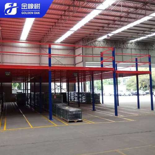 仓库阁楼货架钢制平台大型仓储冷轧钢材多层