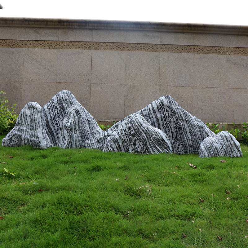 仿真雪浪石切片组合庭院假山造景石户外商场橱窗酒店展厅装饰摆件,家居饰品,户外/庭院摆件,淘宝优惠券,粉丝福利购,淘宝优惠卷