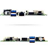 派勤迷你主板i5 主机 5500U工业机器人NUC电脑x86嵌入式 5200U