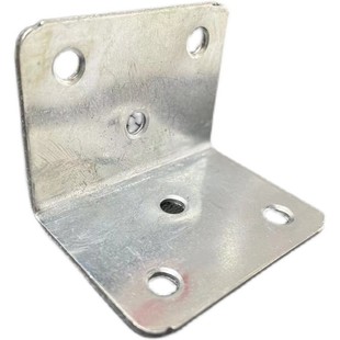 角码连接件 弯码镀锌角码L型家具连接件小孔直角固定件加厚铁角码