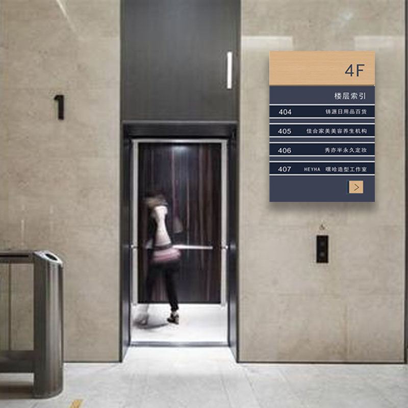 森蝶亚克力楼层索引牌标志牌部门标识牌公司告示牌指示牌标牌门牌