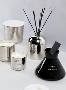 森度软装创意新款碳棒无火香薰酒店精品香氛手工玻璃扩香瓶扩散器