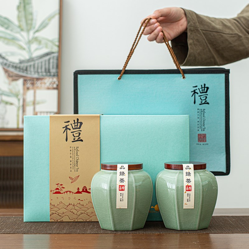 高档信阳毛尖包装盒半斤装绿茶春茶碧螺春龙井茶黄山毛峰礼盒空盒