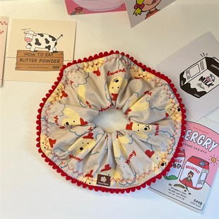 新年红宠物撞色口水巾布偶约克夏防脏脖套猫咪狗狗弹力可爱围脖