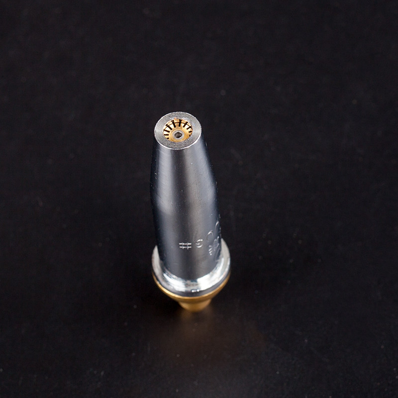 奥宾仕GK4旋风快速割咀等压式丙烷割嘴机用带钢芯梅花火焰割嘴