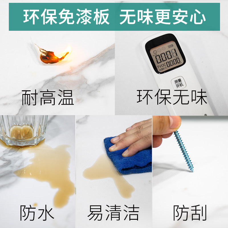 折叠圆桌饭餐桌家用仿大理石面移动圆形桌小户型桌椅组合大圆桌子