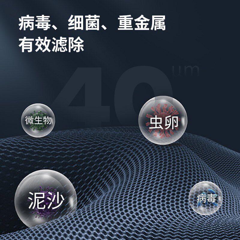不锈钢家用前置过滤器简易可拆洗过滤器拦截杂质净化水质