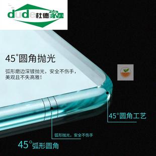 仪容仪表镜墙贴寝室镜子小块穿衣镜壁挂粘贴墙软镜子家用试衣镜