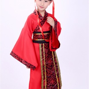 诸葛亮三国演义儿童古装周瑜草船借箭演出服三顾茅庐汉服学生服装