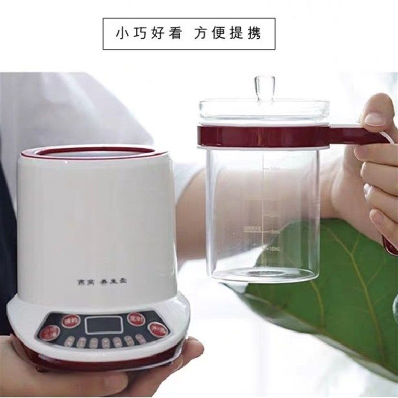 燕窝炖盅专用智能养生壶隔水炖家用全自动银耳桃胶鱼胶燕窝机玻璃