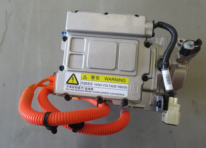 适用比亚迪全新秦EV 电动压缩机总成全新秦燃油空调压缩机 冷气泵