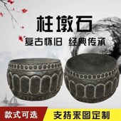 柱基石石雕青石柱顶石柱础石包柱石柱脚石底座欢迎来样定制柱墩石