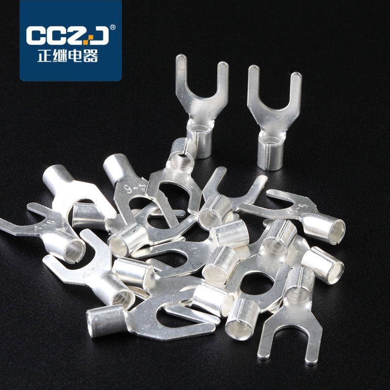 UT25-8冷压裸端子铜鼻子 电线连接器 接线耳U型叉形压接端子100只,电子/电工,接线端子,淘宝优惠券,粉丝福利购,淘宝优惠卷