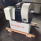 小型外圆抛光机台式 铜管铝管铁管拉丝机除尘不锈钢圆管打磨神器