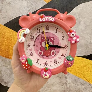 学生闹钟起床神器办公室儿童卡通桌面时钟家用闹铃台钟机械闹钟