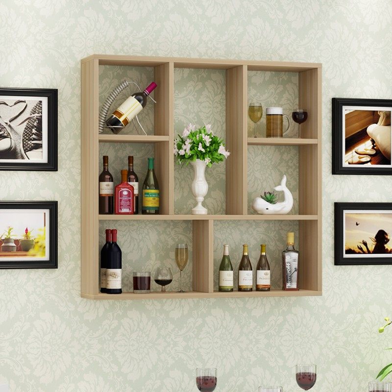 创意家用餐厅墙上酒架壁挂式酒柜简约悬挂式红酒架饭店吧台置物架,住宅家具,酒架,淘宝优惠券,粉丝福利购,淘宝优惠卷