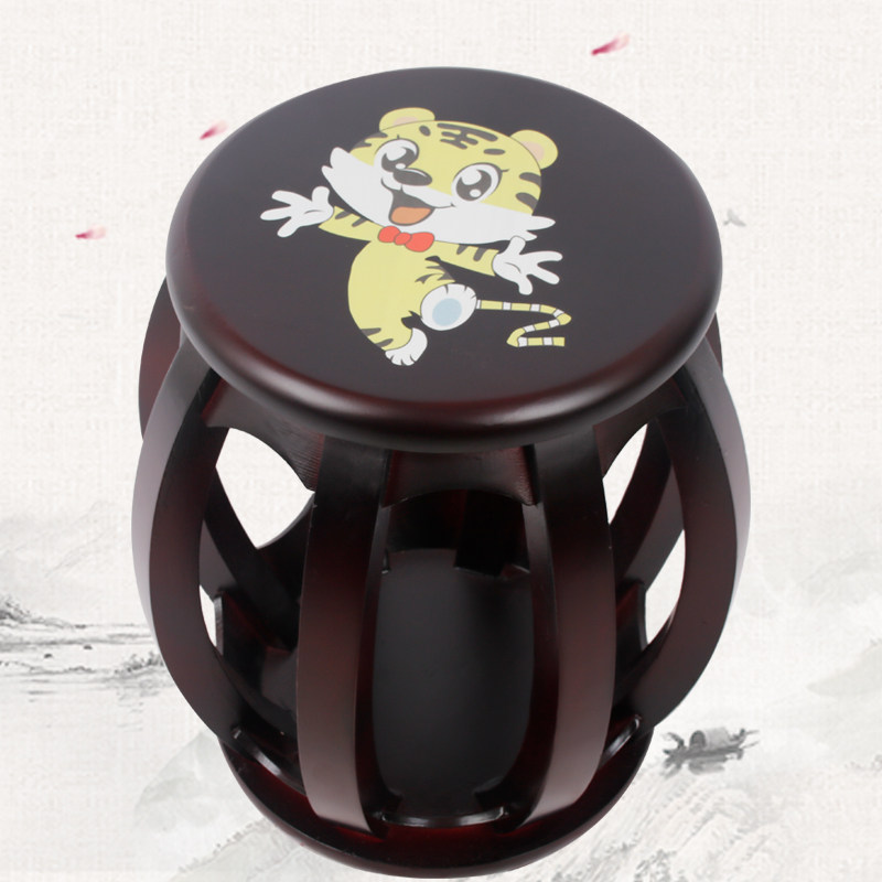 弹古筝实木圆凳坐的琴凳弹琴敦煌登椅子子专用座椅坐凳板凳凳子图片