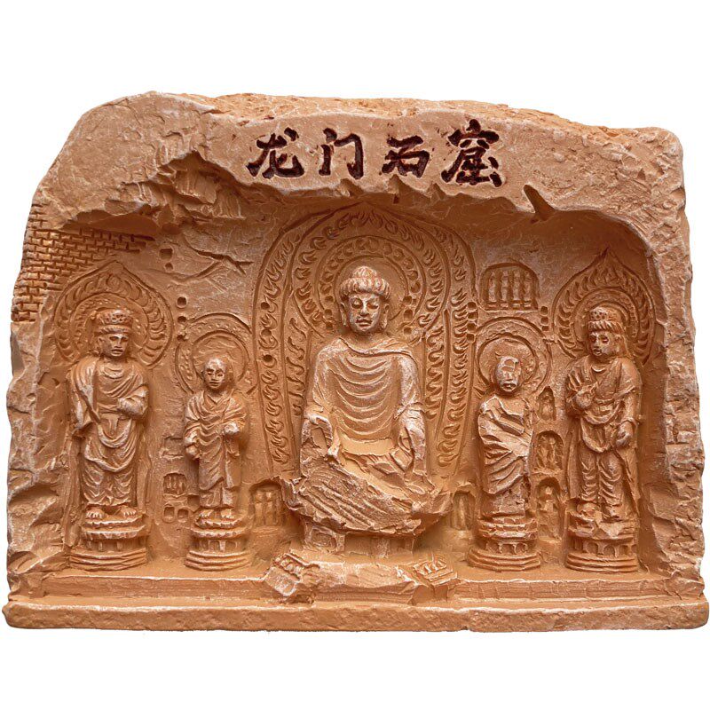 河南山西旅游景点冰箱贴洛阳龙门石窟应县木塔云冈石窟少林寺磁贴
