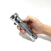 停电应急备用老式 手电筒2节1号电池铁皮3节手电筒黄光钨丝灯泡