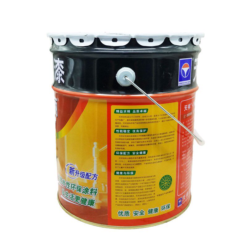 天祥漆墙保丽环保乳胶漆内墙涂料乳胶漆室内家用墙面油漆涂料