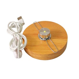 灯头螺口灯泡家用实木灯座底座万向e27灯口台灯木个性创意灯底坐