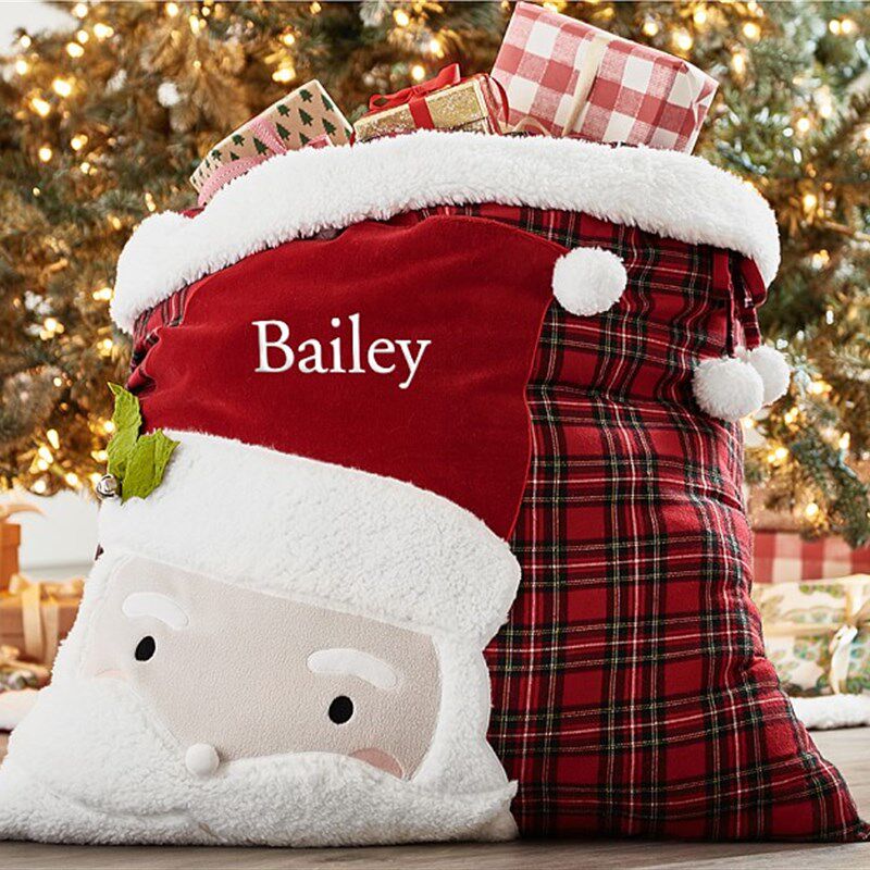 圣诞老人的魔法口袋多款圣诞束口袋礼物袋收纳袋圣诞老人的礼物袋