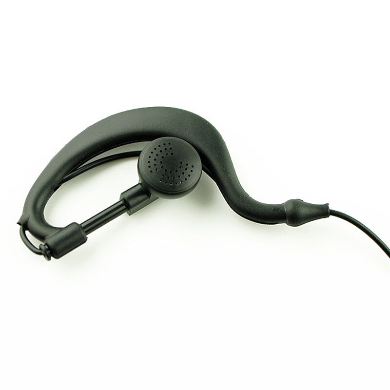 对讲机耳机笑脸耳机线K头M头适用于各类对讲机 耳麦耐拉通用耳机