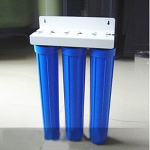 20新款寸三级器加厚滤瓶前置过滤器三胞胎家用厨房水族净水养鱼