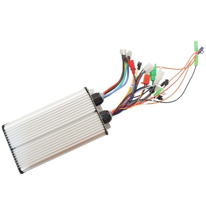低速工程电动三轮车无刷电机控制器方波48v60v15管免大线调速器