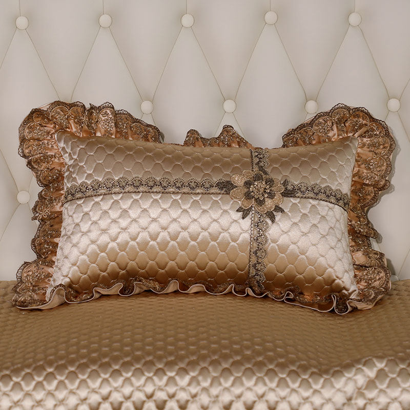 欧式沙发靠枕套罩长方形靠背垫客厅家用轻奢抱枕靠垫抱枕套不含芯