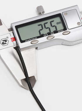 彩色高弹力松紧绳细扁白色圆橡皮筋2.5mm紫色牛筋绳儿童 红色跳绳