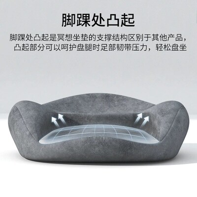打坐垫禅修专用垫坐椅家用地上懒人团蒲冥想双盘腿神器榻榻米蒲团