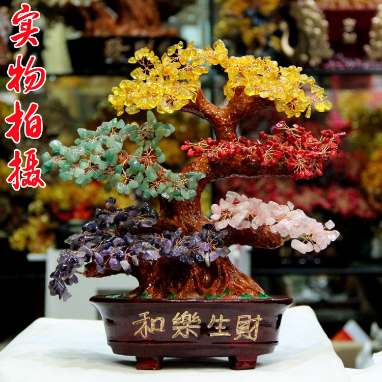 发财树摇钱树招财树聚宝盆客厅摆件家居装饰品工艺品摆设开业礼品