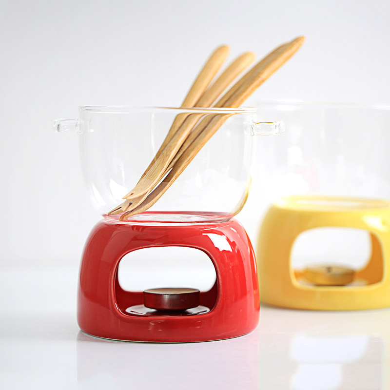 非非家用巧克力火锅芝士火锅玻璃小火锅陶瓷蜡烛加热下午茶甜品锅,厨房/烹饪用具,火锅,淘宝优惠券,粉丝福利购,淘宝优惠卷