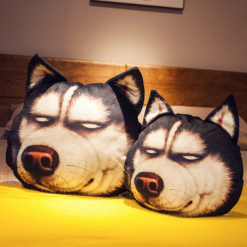 哈士奇抱枕被子两用睡觉男生款午睡小被子枕头折叠办公室靠枕靠垫,居家布艺,抱枕被,淘宝优惠券,粉丝福利购,淘宝优惠卷